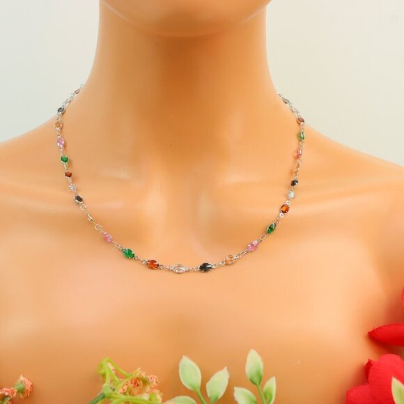 "New Beautiful Design Necklace Chain for Women/Girls, Gift, N797 - Picture 8 of 10